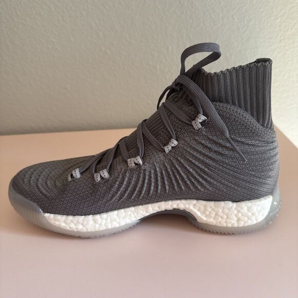Adidas Crazy Explosive 2017 Primeknit \'Grey\' US Mens Size 8 Basketball Shoes main image 5
